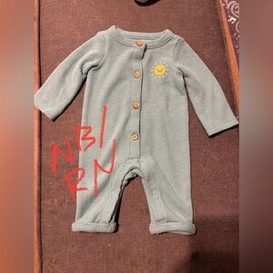 Cat & Jack Teal Sunshine Footie